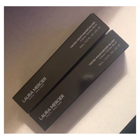 NEW LAURA MERCIER Blush Bundle 2 Moisturizer Blush CHERRY ORCHARD & SUN DRENCHED - Picture 4 of 4